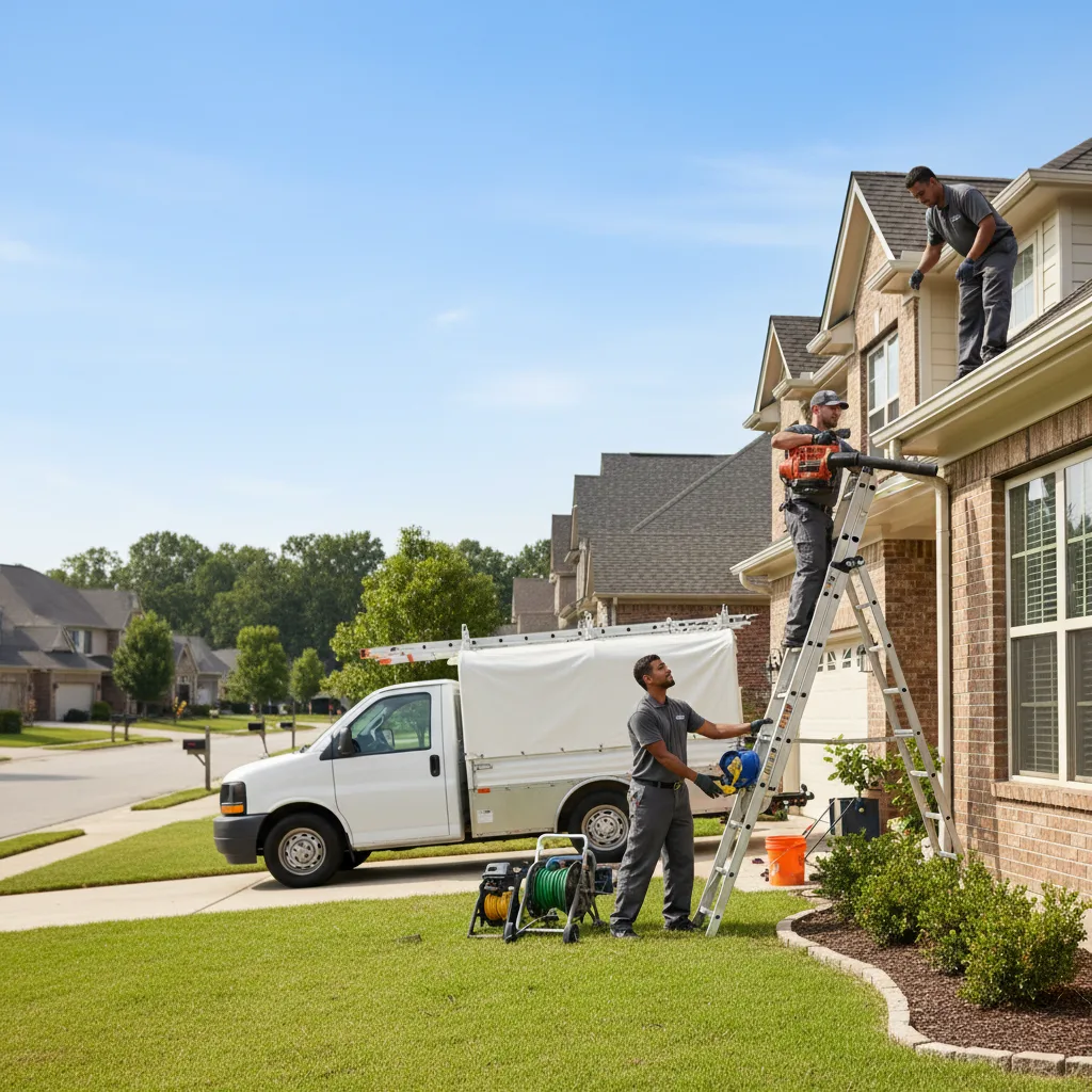 Home Gutter Service in Forsan, TX near me
